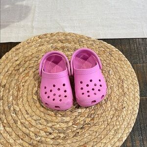 Crocs pink size 2